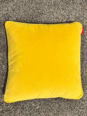 Fatboy Square Recycled Royal Velvet Accent Pillow 20" x 20"